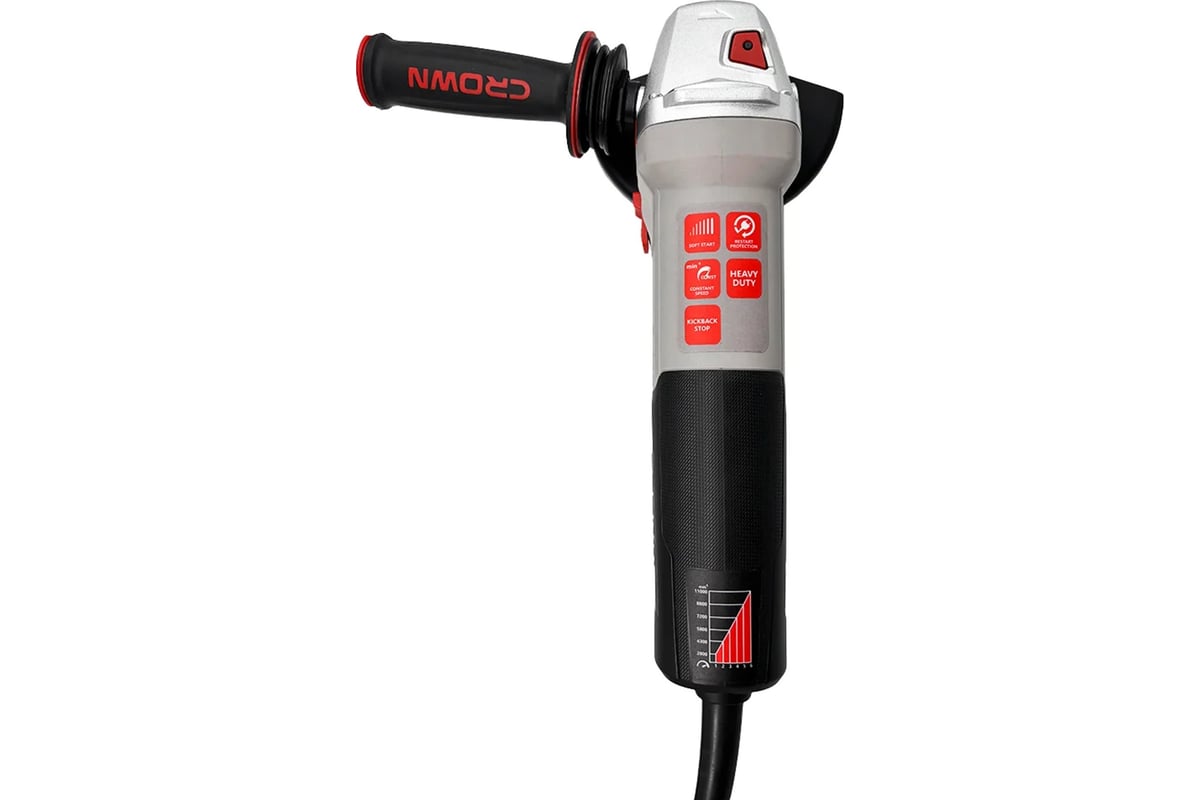 Болгарка CT13678-125RSV CROWN 