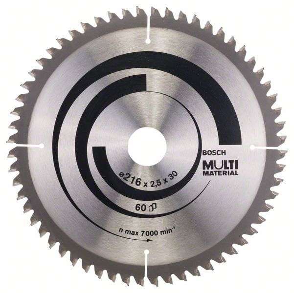 Диск пильный 216х30х60Т MM MU B BOSCH 2608640446