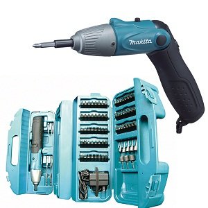 Акк. отвертка 6723 DW Makita+набор бит