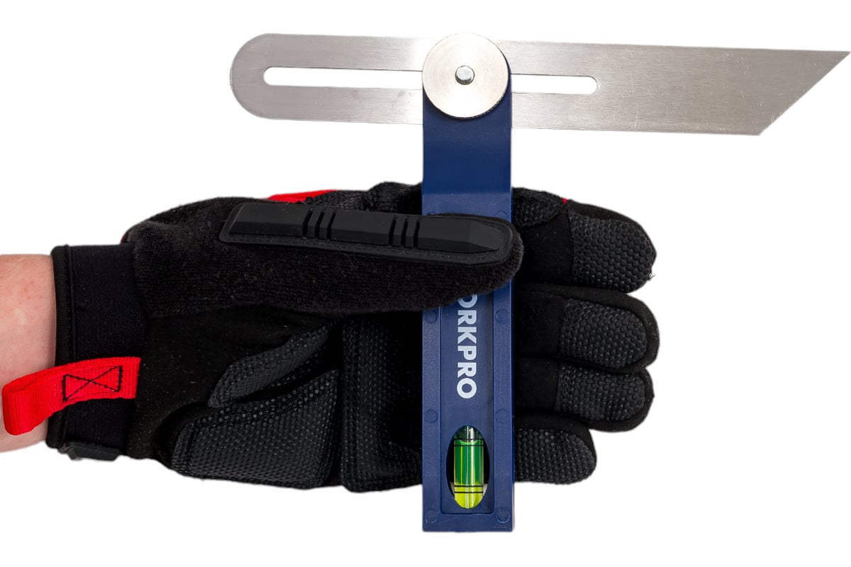 Малка-угломер WORKPRO 200 мм, пластик. ручка WP264005