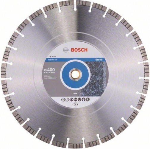 Алм.диск 400х20/25,4 Stf Stone BOSCH 2608602604