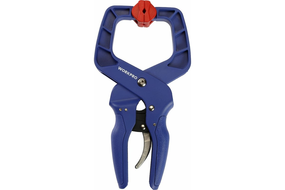 Зажим Workpro 100мм пружин. с храп.механизм. WP232015