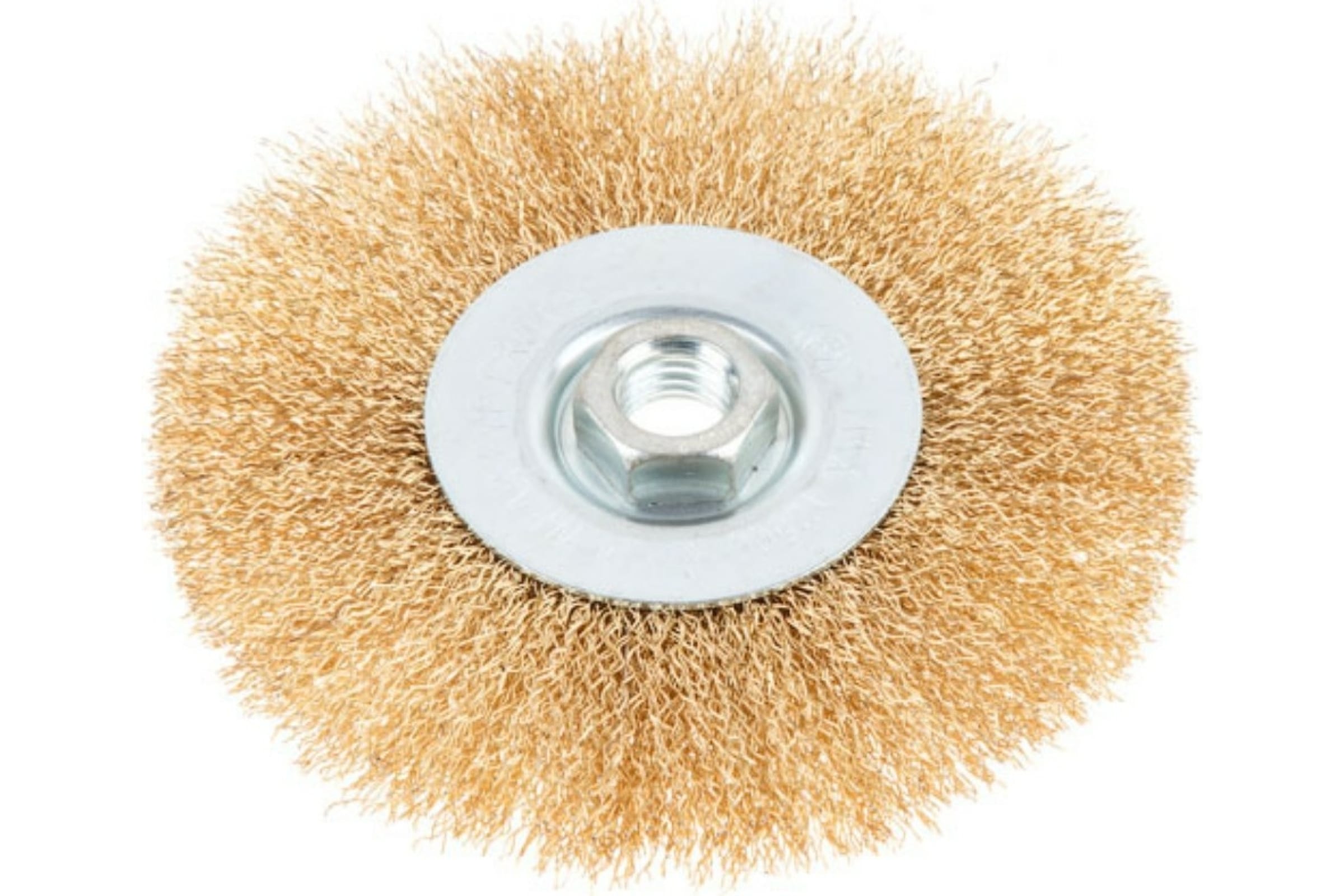 Щетка-диск д/УШМ 125 мм M14 гофр. GEPARD GP0892-125