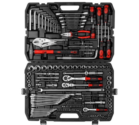 Набор слесарного инструмента PRO STARTUL 142пр. PRO-142S