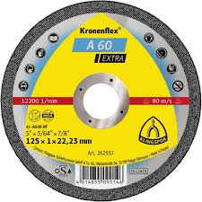Круг отрез.мет. 125х1,0х22,23 (универсал.) KLINGSPOR KRONENFLEX (262937)