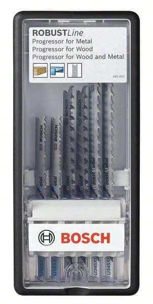 Набор пилок дер/мет. 10шт Robust Line BOSCH 2607010532