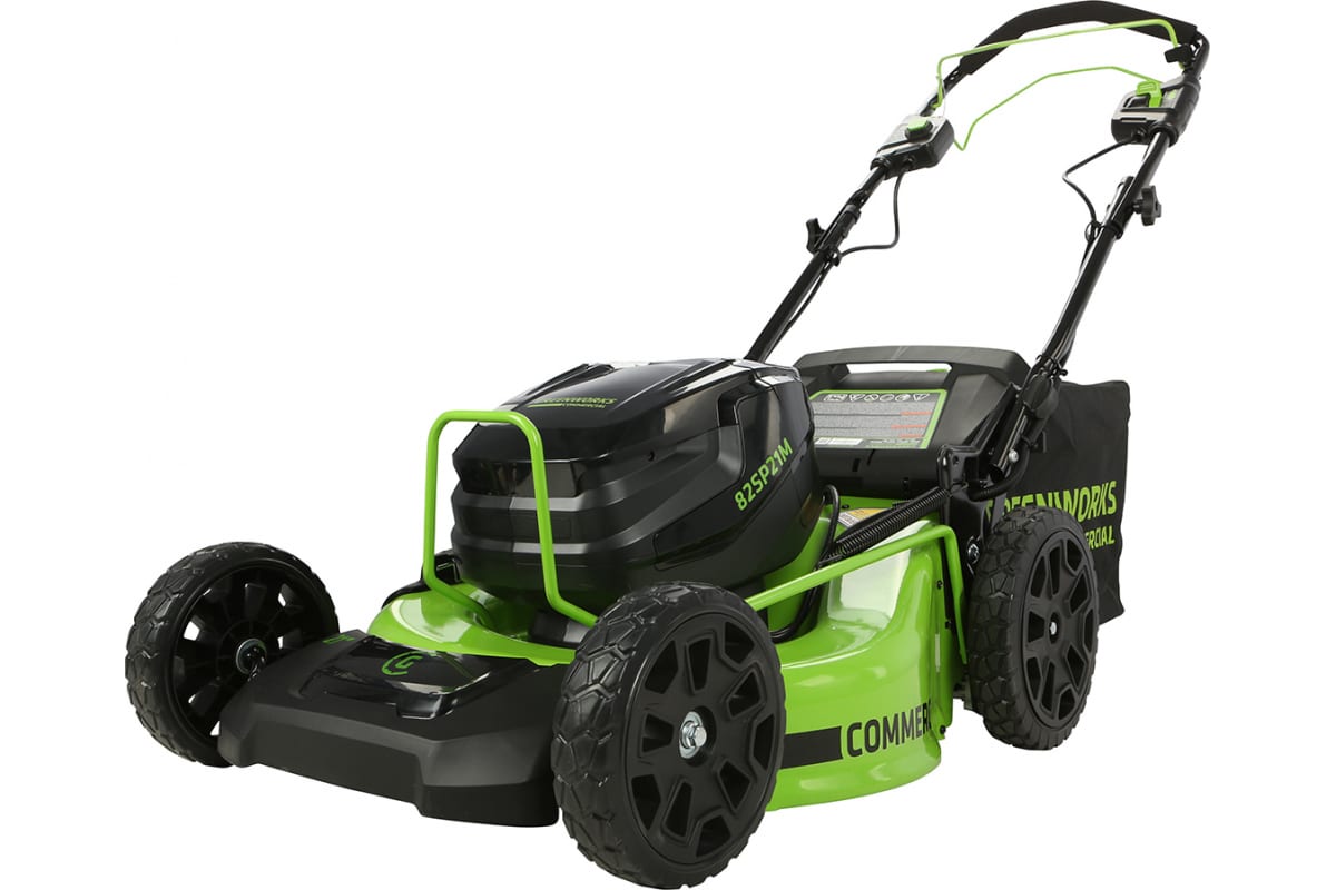 Газонокосилка акк. самоход. GC82LM51SP2 без акк. и з/у GreenWorks 2515907