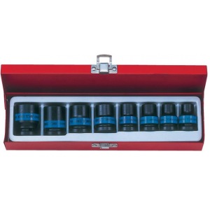 Набор гол.уд. 8пр 1/2" 6гр (10-24) 4408MР KINGTONY см29177