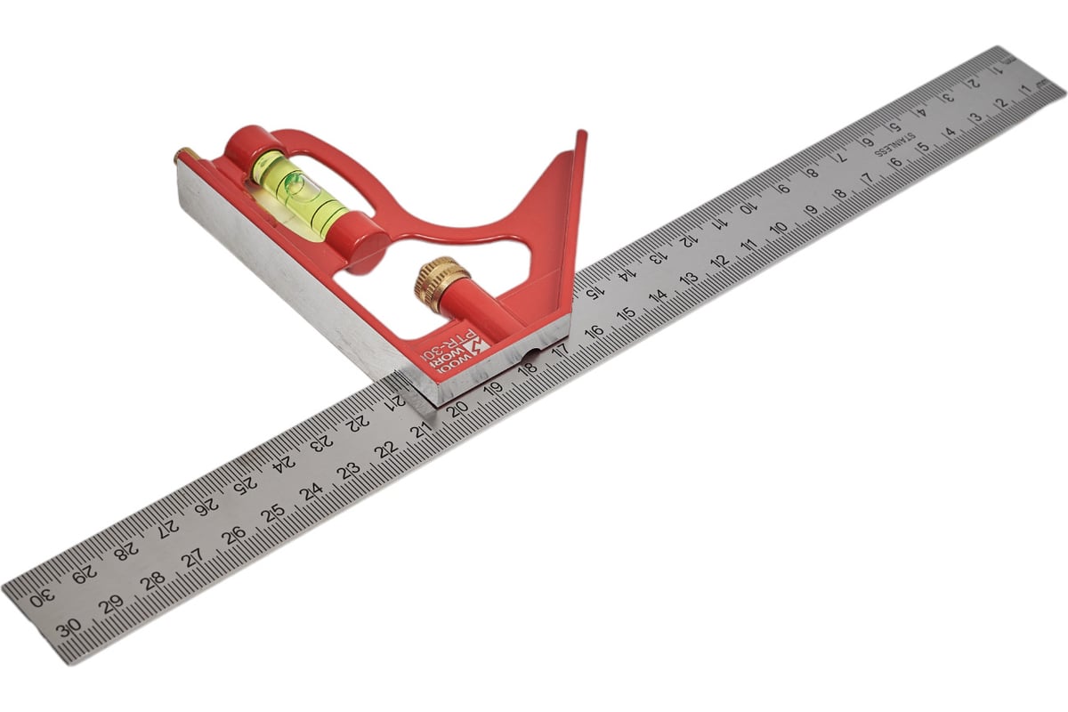 Угольник размет. 300мм Woodwork PTR-300