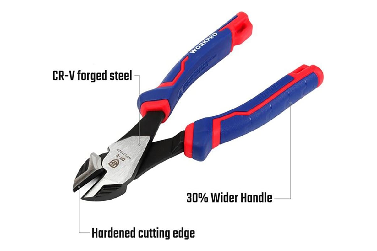 Бокорезы Workpro CR-V 180мм 7" усилен. WP231023	