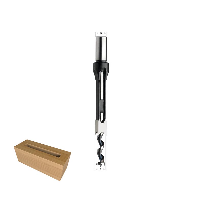 Сверло долбежное со стамеской HS S19,D8 RH д/JET CMT 543.079.51