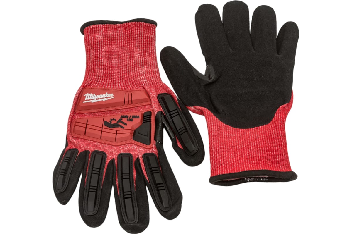 Перчатки с защит. от удара и порезов L/9, уровень 3 Milwaukee 4932478128