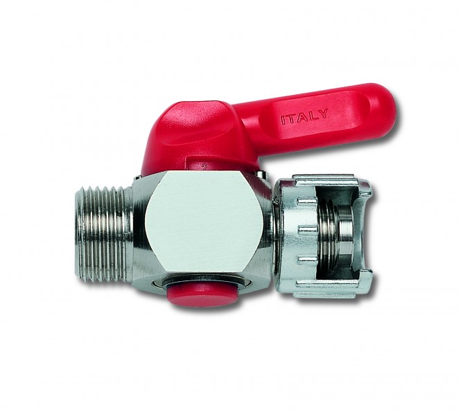 Переходник кран шаровый RBL/2 499/2 M1/4"  12034 GAV