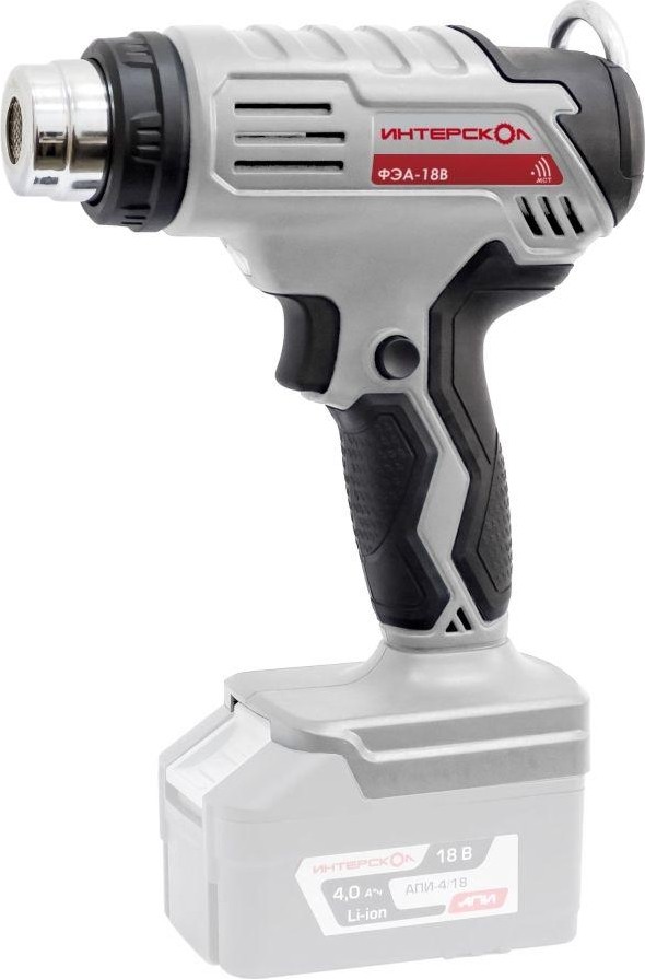 Фен акк. ФЭА-200/18В без акк и з/у Интерскол картон 764.0.0.70