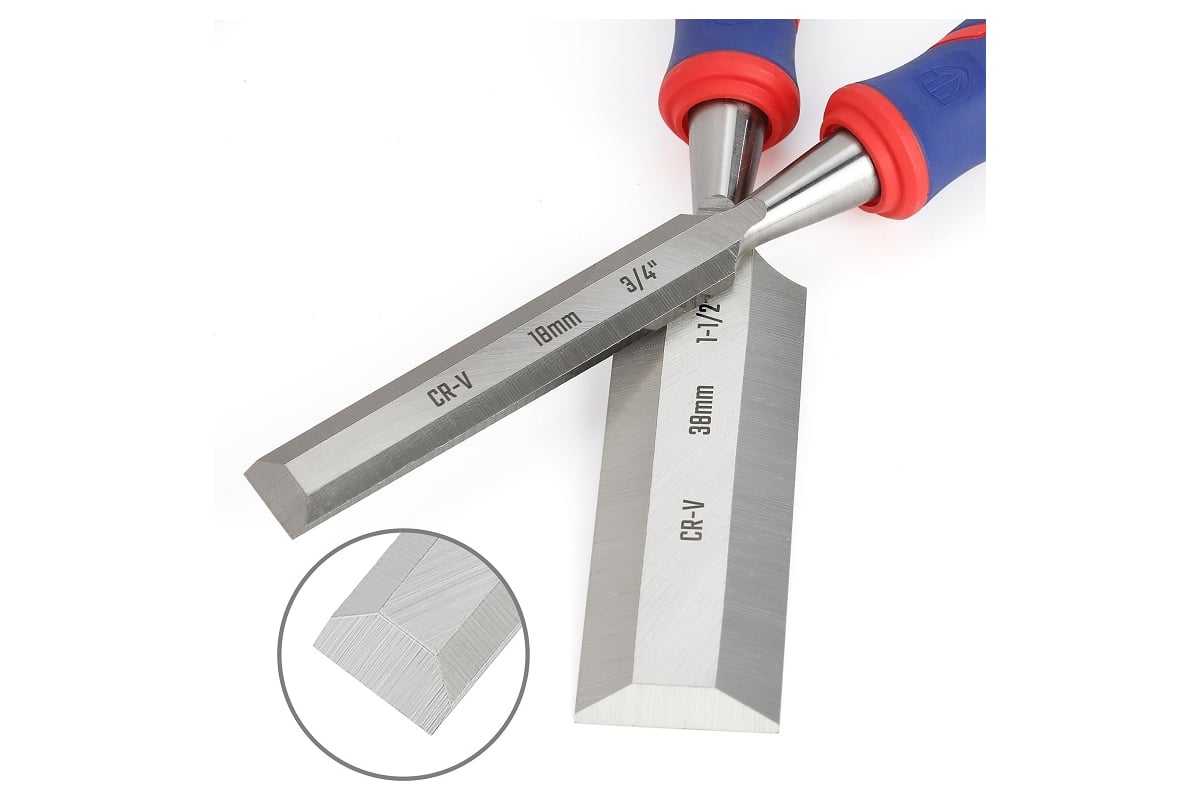 Стамеска-долото Workpro 18мм CR-V WP243008