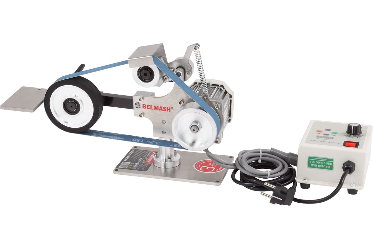 Ленточный шлифовальный станок BGM-301VS BELMASH (S350A)
