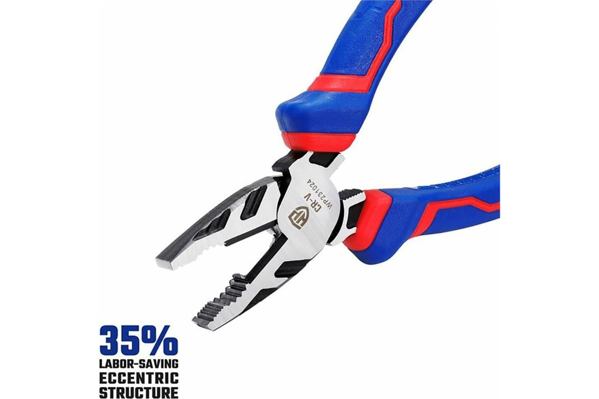 Плоскогубцы Workpro CR-V 160мм 6" комб. WP231024 