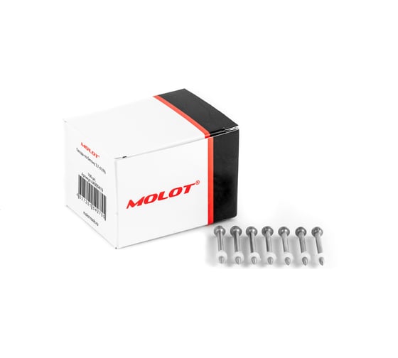 DN 52 P8 Унив.гвоздь д/крепл. бетон (500шт) MOLOT 37521051