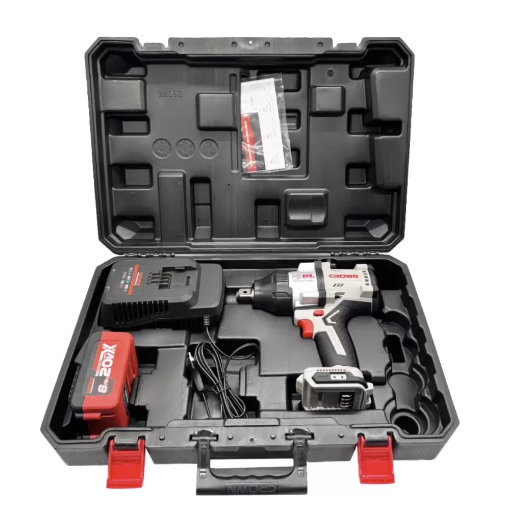 Акк. гайковерт CT22056HX-8SC4 BMC CROWN ударн. кейс