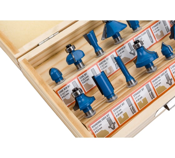 Набор фрез 12шт GEPARD 8мм  GP2300-08