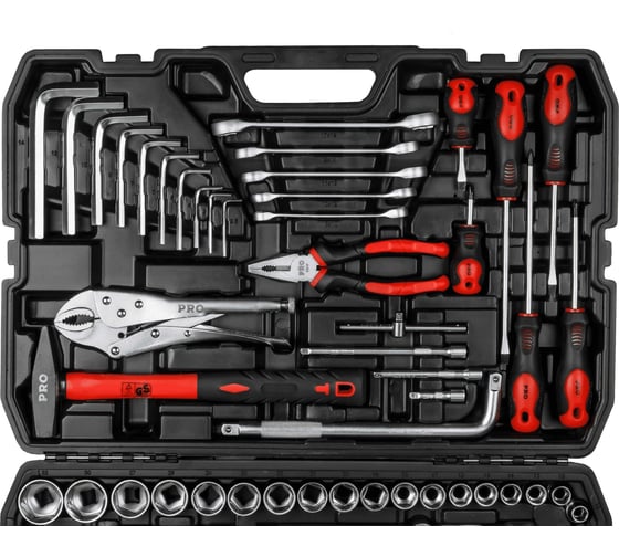 Набор слесарного инструмента PRO STARTUL 142пр. PRO-142S