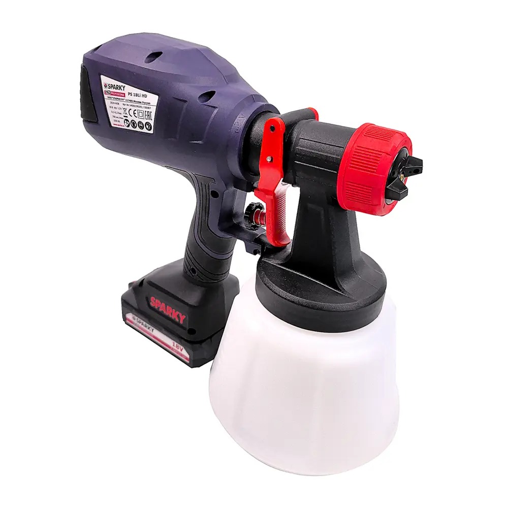 Акк.краскораспылитель PS 18Li HD BL, 120DIN PROFESSIONAL SPARKY 14000199292