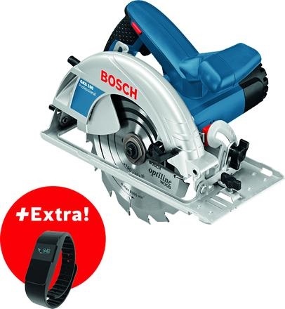 Пила диск. GKS 190+фитнес-браслет BOSCH 0615990K3V
