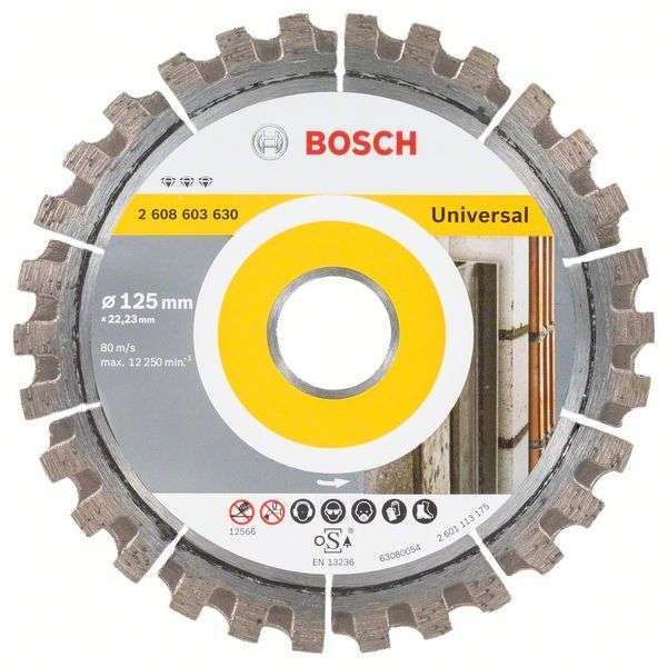 Алм.диск 125х22,2 Bf Universal BOSCH 2608603630