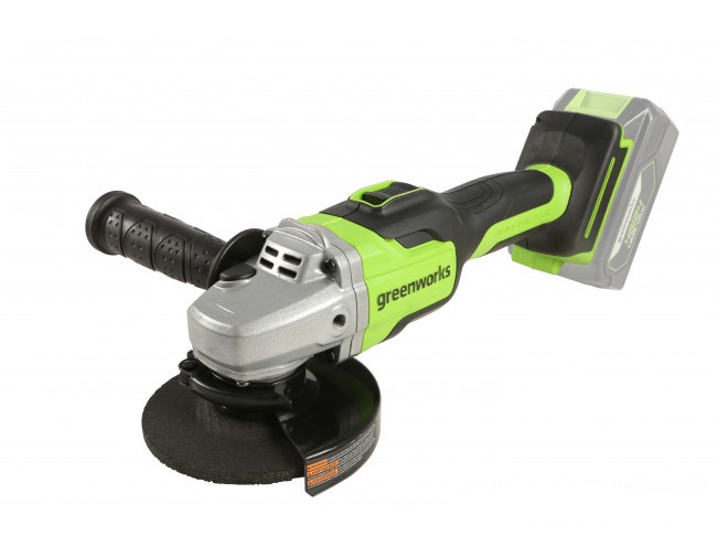 УШМ акк. GreenWorks GD24AG 24V, бесщеточ., без акк. и з/у 3200207