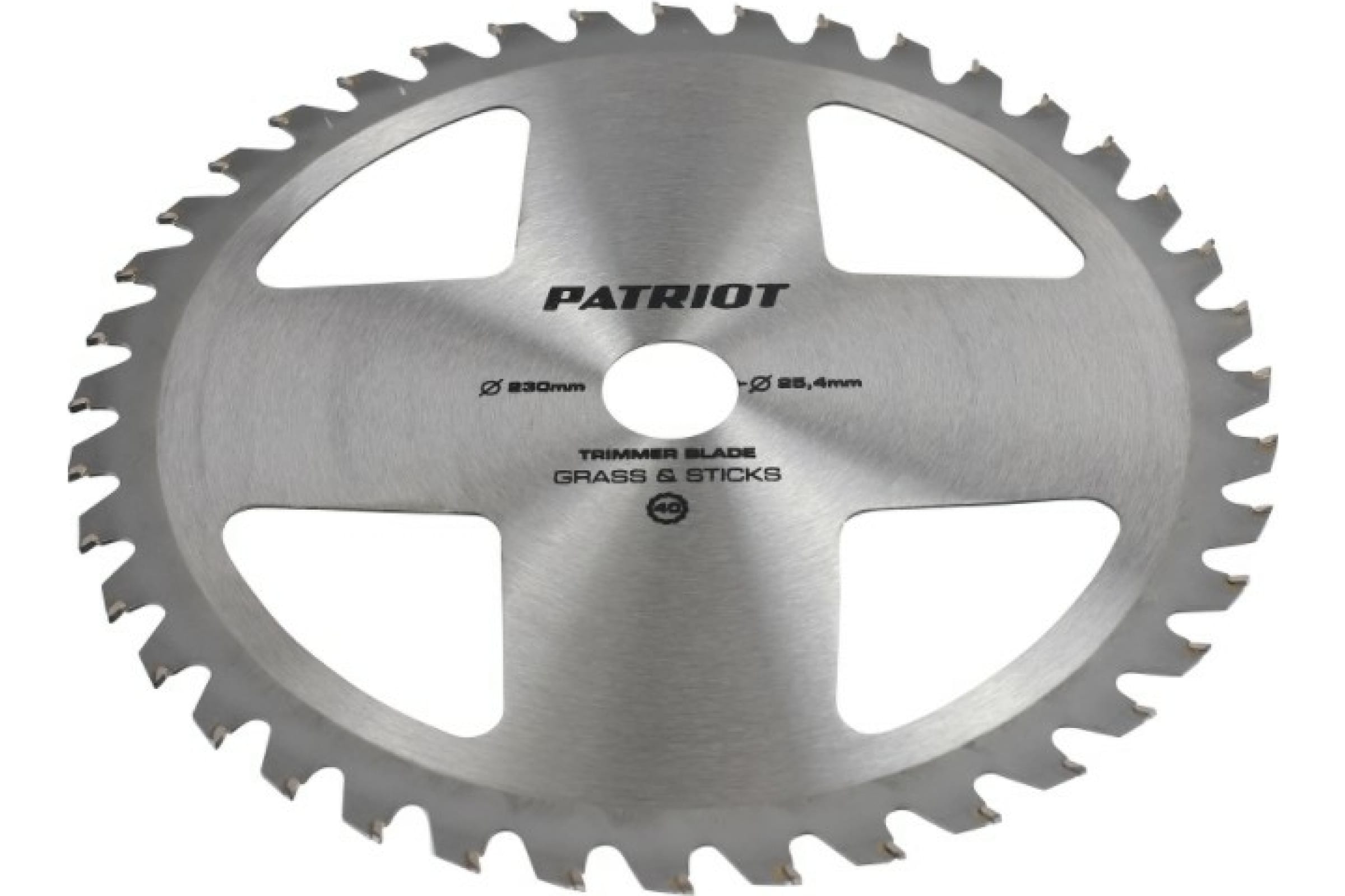 Нож TBS-40X 230х25,4х1,3мм 40 зуб PATRIOT 809115227