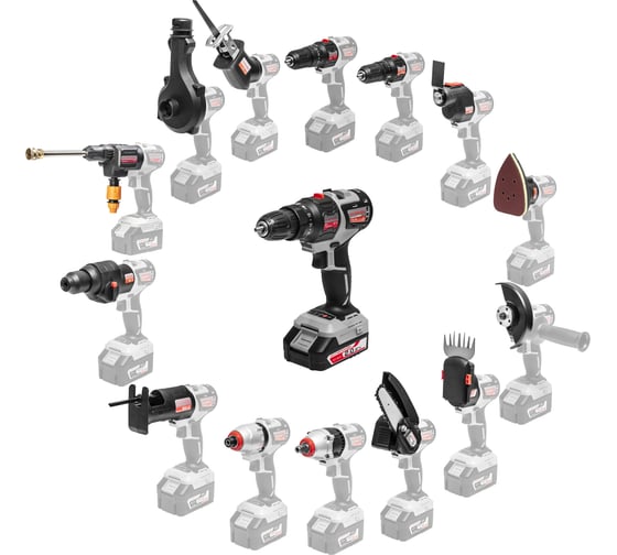 Модуль гайковерта ударн. ГАУ-300 1/2” МультиМАКС 755.0.3.11 Интерскол 755.0.3.11