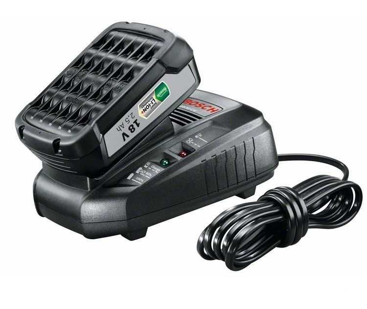 Стартовый набор 18В 1х2,5 А*ч, AL1830CV BOSCH 1600A00K1P