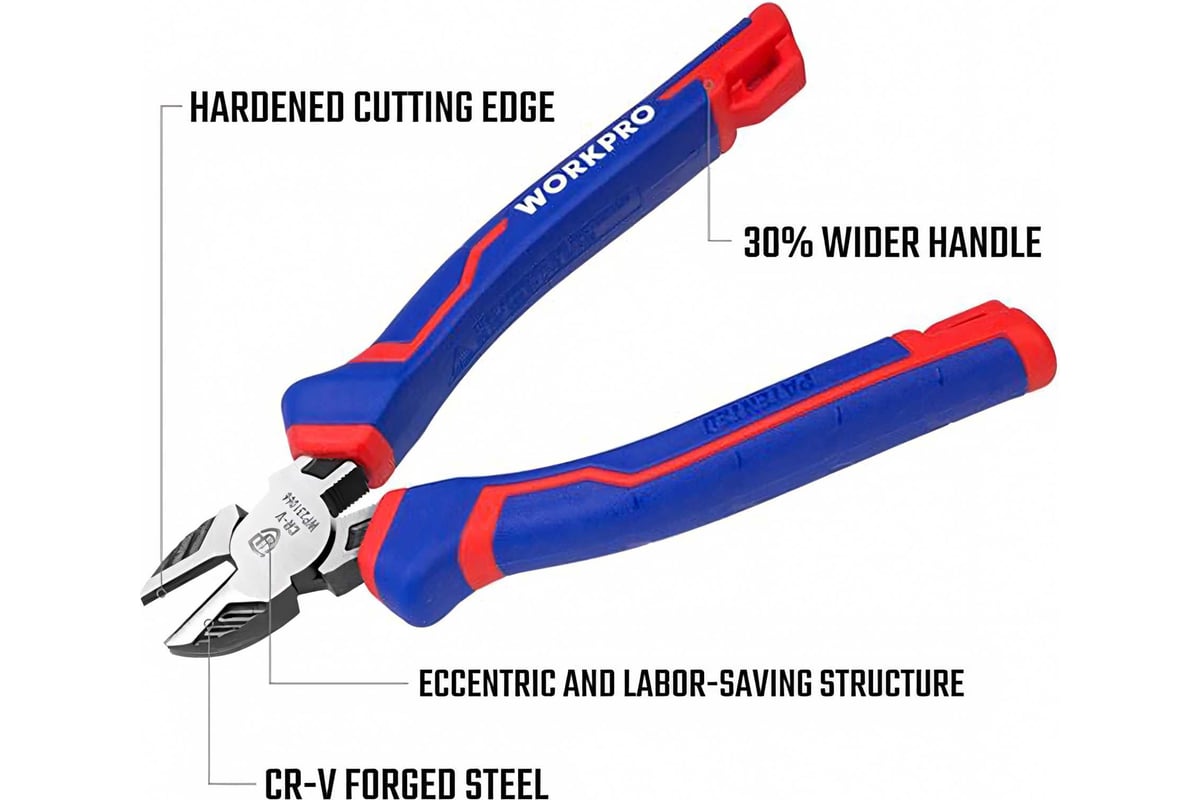 Бокорезы Workpro CR-V 160мм 6" WP231022 	