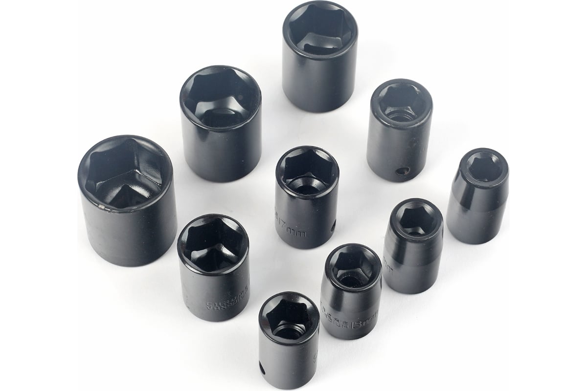 Набор ударн.гол. 10пр 1/2" (10-27мм) PATRIOT 830902033