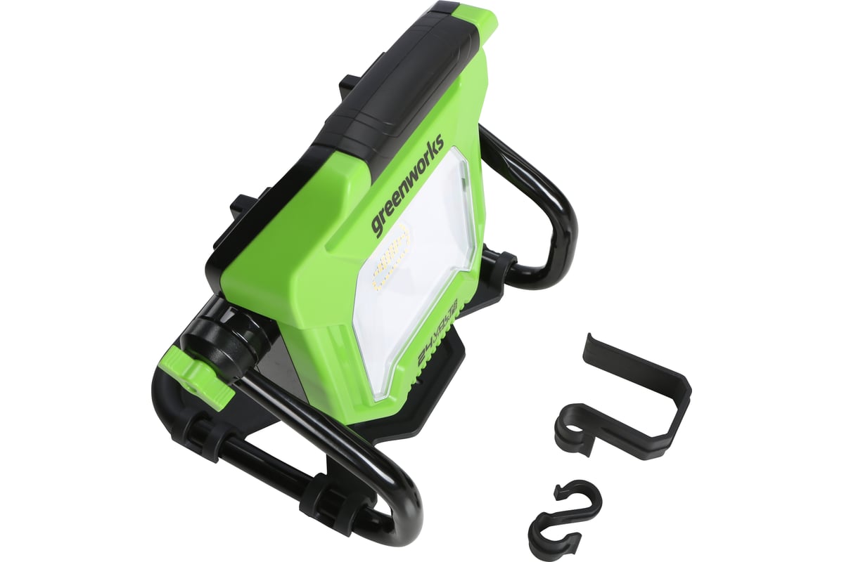 Прожектор подкапотный акк. Greenworks G24UHL LED 24V без акк. и з/у 3401307