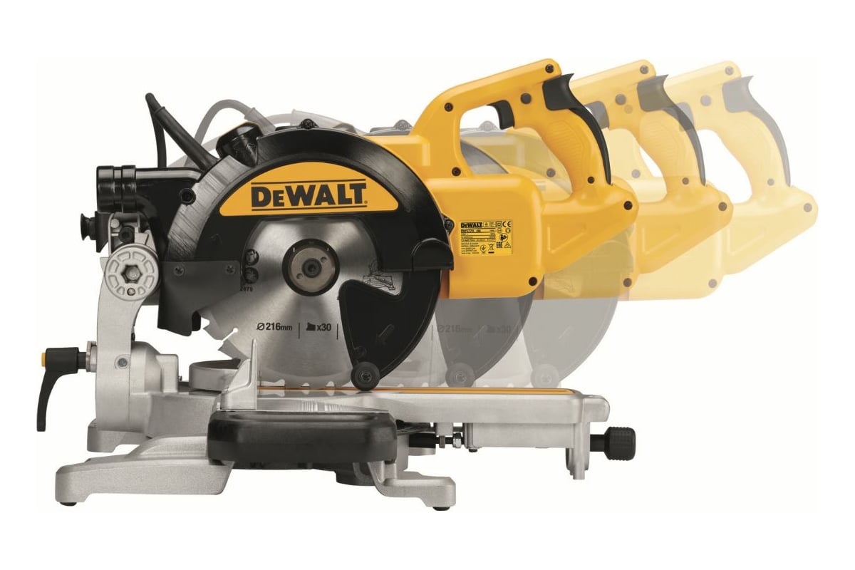 Пила торцовочная DWS774-QS DeWALT