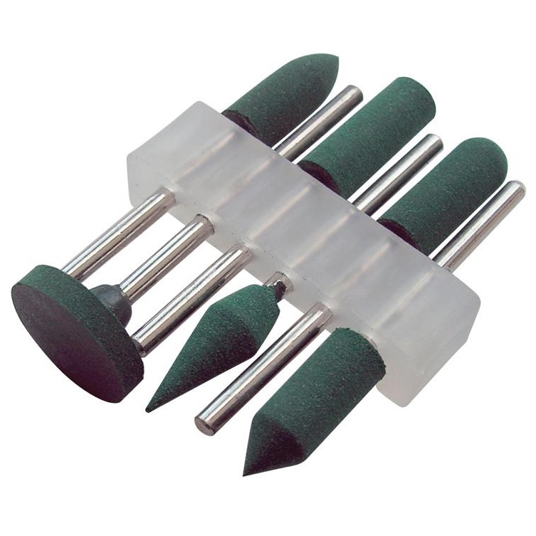 Набор шарошек 6шт полиров.мелк.зерн. FIT 36923