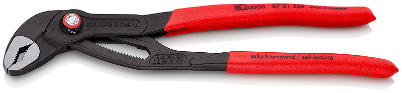 Клещи KNIPEX 250мм перест. KN-8721250SB "QuickSet"
