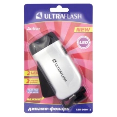 Фонарь дин. Ultra Flash 2LED 9001/2  (786)