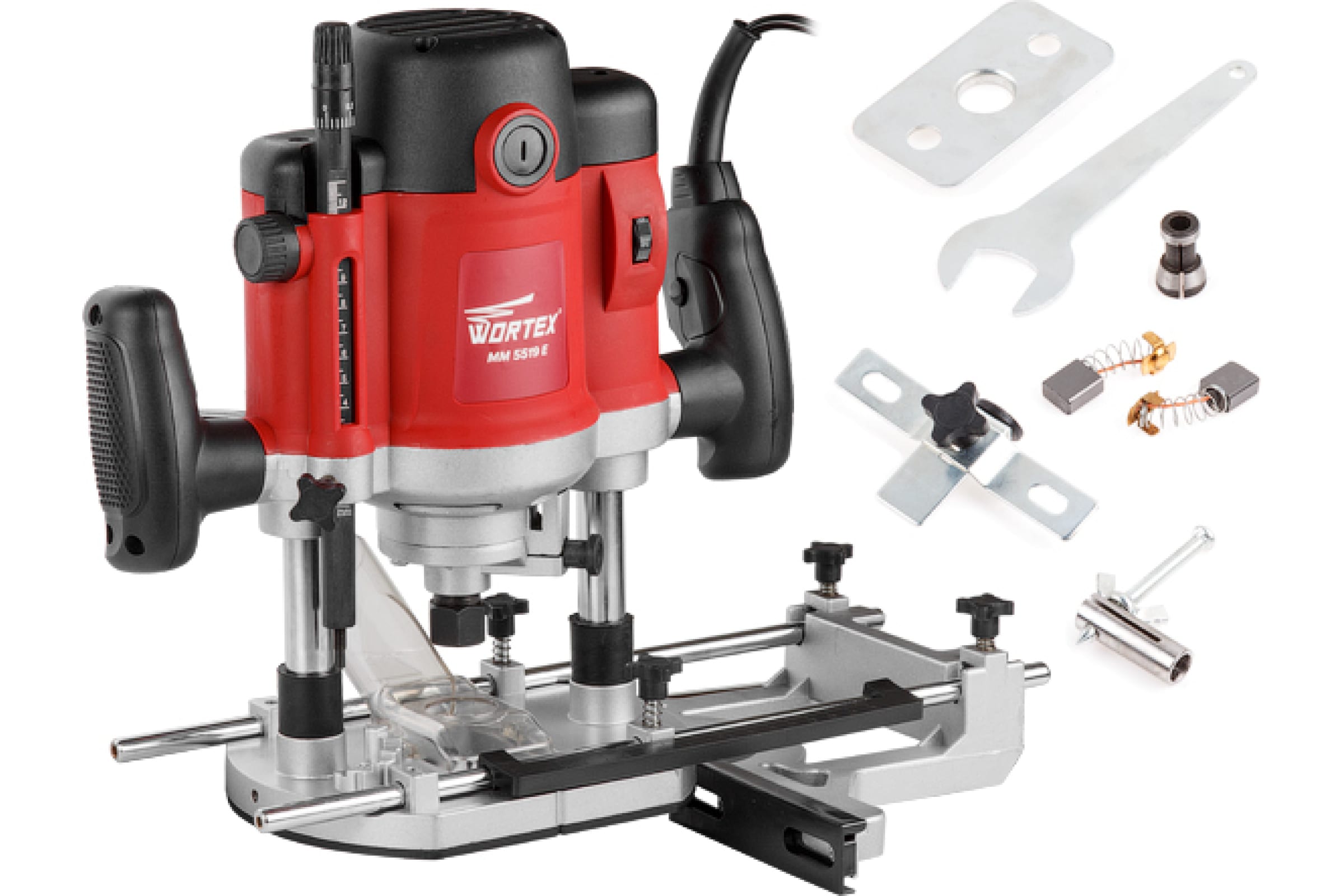 Фрезер верт.+аксессуары WORTEX MM5519E00019