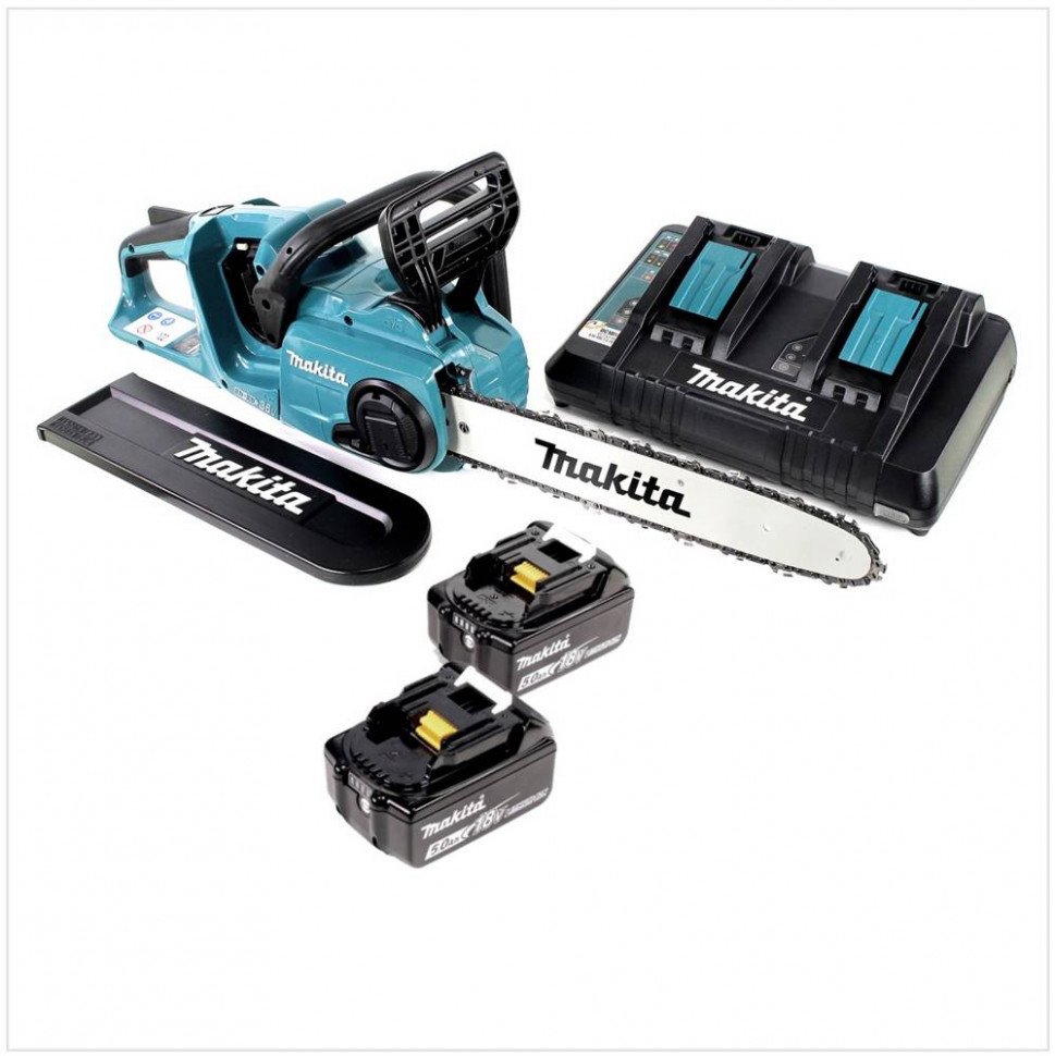 Акк.пила цепная DUC353PT2+2акк.BL1850B+з/у DC18RD Makita