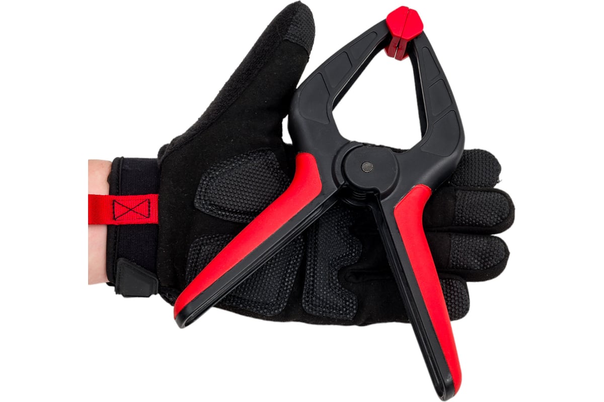 Зажим Workpro 76мм пружин. WP232012