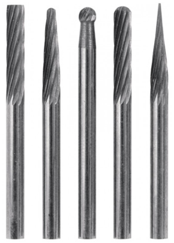 Набор шарошек тв.спл. 5шт FIT 36601