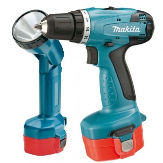 Акк. дрель 6281 DWPLE Makita+фонарь