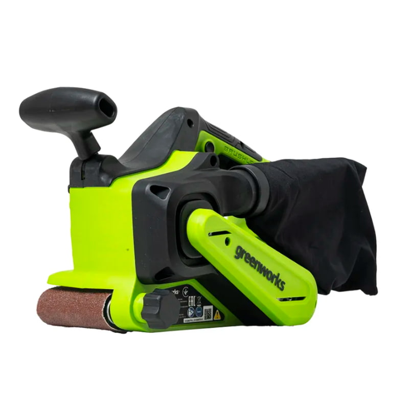 Лентошлифмашина акк. G24BS GreenWorks без акк. и з/у 3100607