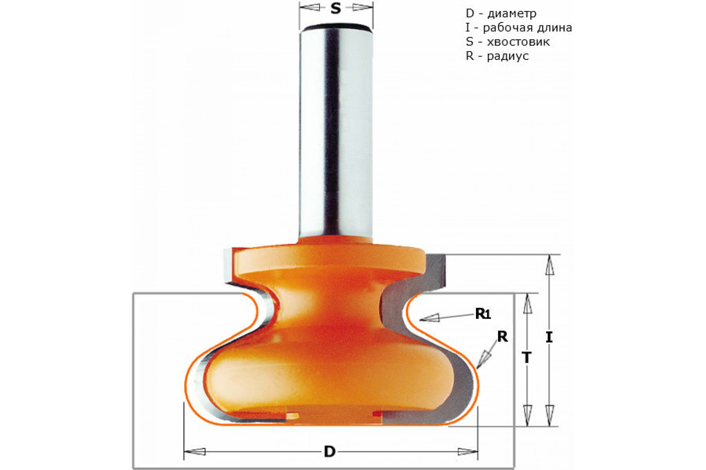 Фреза(955.601.11) конц.проф. CMT