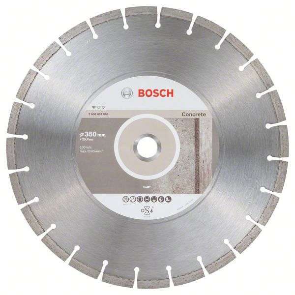 Алм.диск 350х25,4 Stf Concrete BOSCH 2608603806