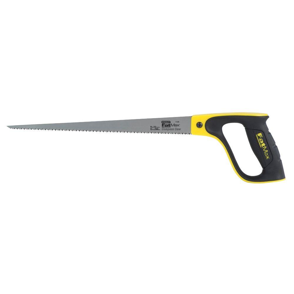 Ножовка Stanley 300мм 9tpi узкая 2-17-205 FatMax (дер)