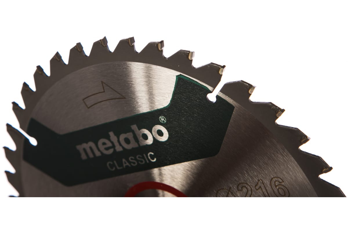 Диск/пил 216х2,4х30 HM 40WZ Metabo 628060000