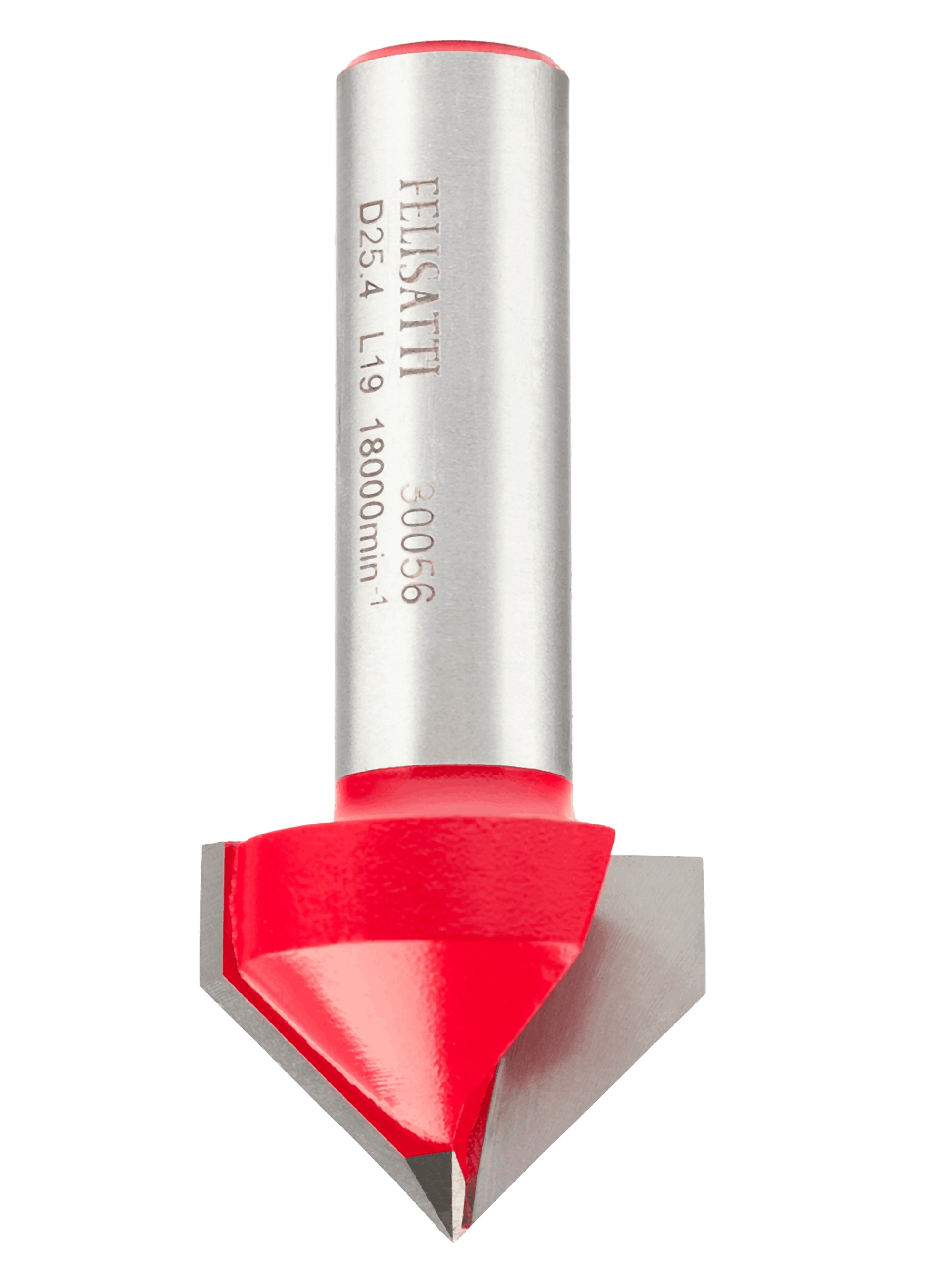 Фреза паз. гальтель. V-образ. 25.4, 90°,хв.12мм Felisatti art.30056